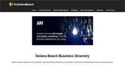 Desktop Screenshot of mysolanabeach.org